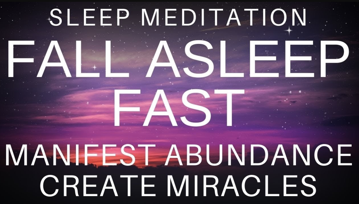 Fall Asleep Fast Hypnosis Attract Miracles